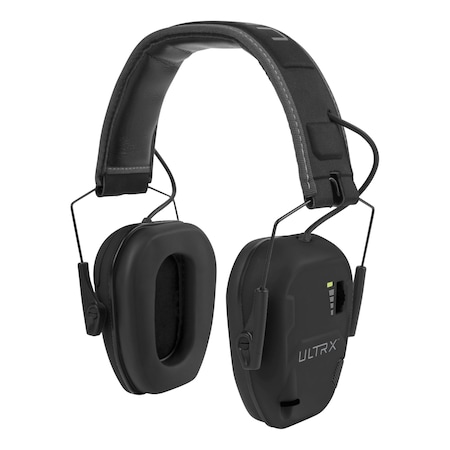 Ultrx Bionic Electronic Earmuff, Midnight Gray 4108